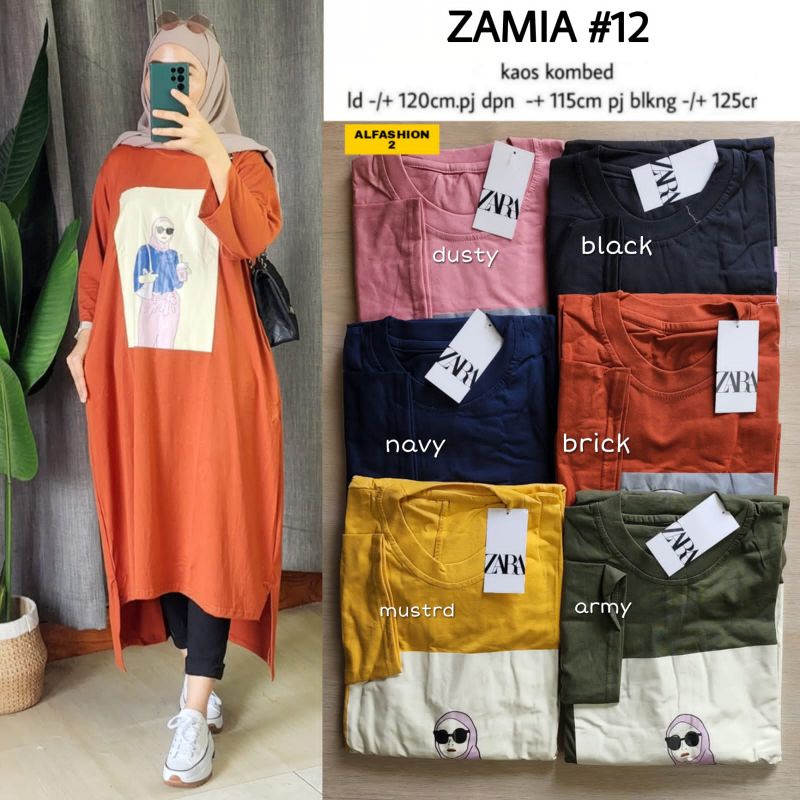 ZAMIA LONG TUNIK#12