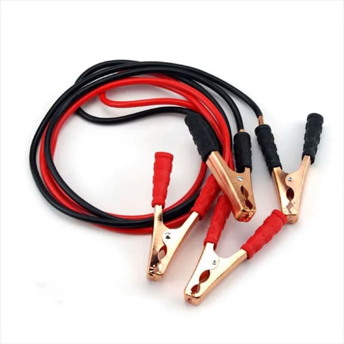 Set Kabel Jumper Aki Mobil 500A 1,8 Meter Kabel Jamper Pancing Booster Accu Starter