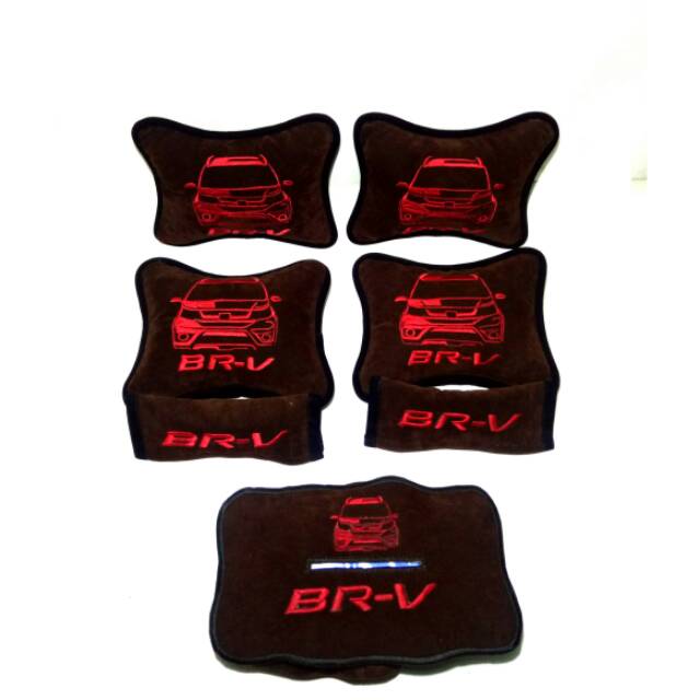 Honda BRV Bantal aksesoris Bordir mobil