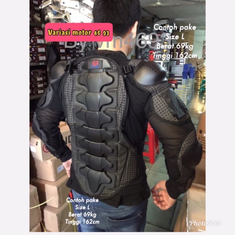 Body protector jaket touring jaket motor