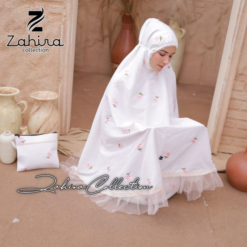 BISA COD MUKENA ZAHIRA COLLECTION MUKENA KATUN RAYON MIKRO ADEM TERBARU DEWASA JUMBO STANDAR TILLE T