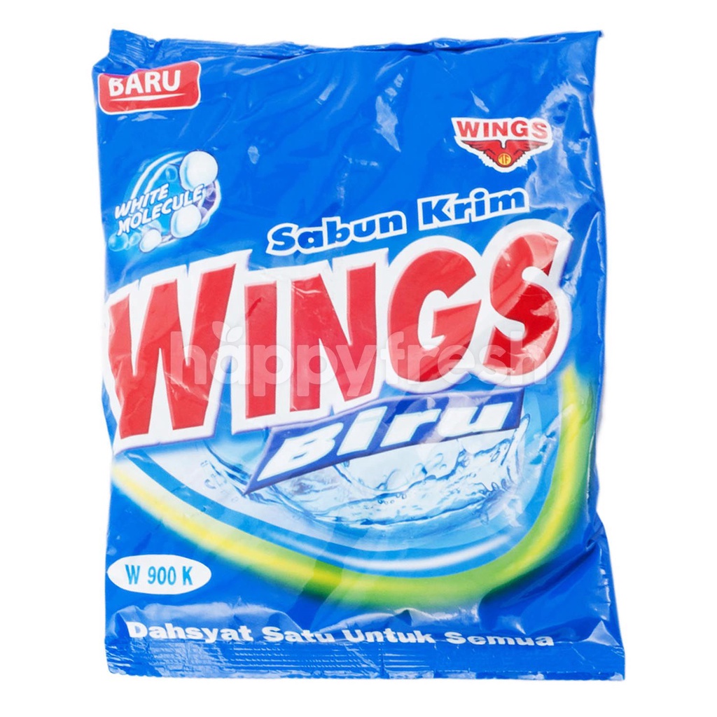 

Wings Sabun Krim Biru dengan Molekul Putih 560 gr