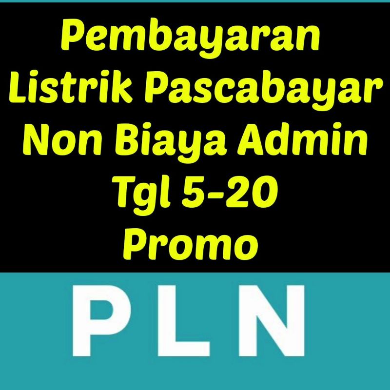 Pembayaran tagihan listrik PASCABAYAR BPJS PDAM DLL murah non admin