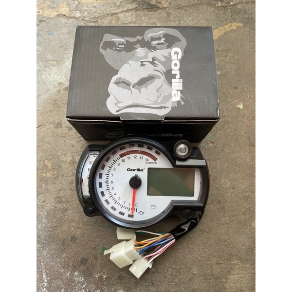 spedo Spedometer Digital Koso RX 2 putih original Gorilla LED