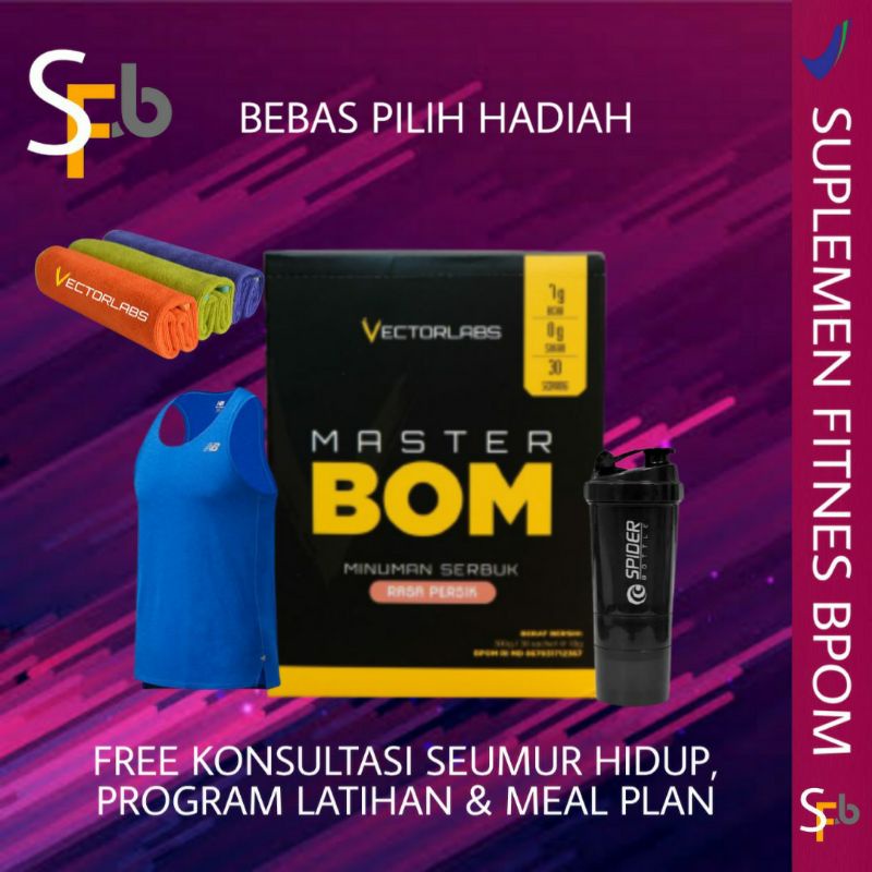 Vectorlabs master BOM BCAA 30 serving BPOM HALAL MASTER WHEY VECTORLABS BCAA 30 SACHET 30 SERVING