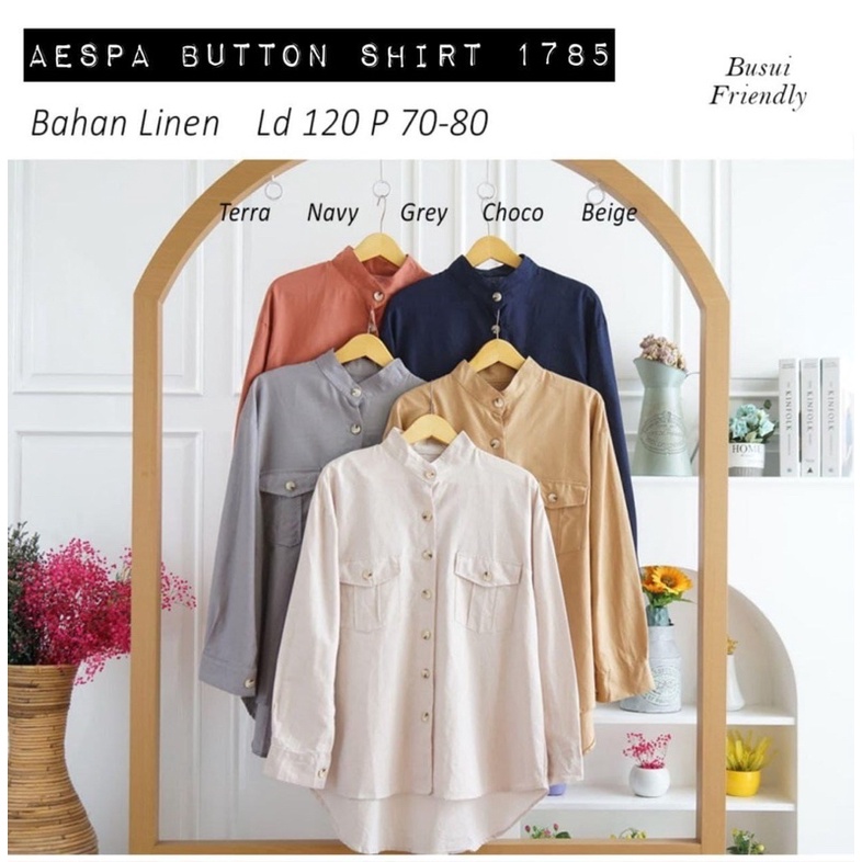 AESPA BUTTON SHIRT