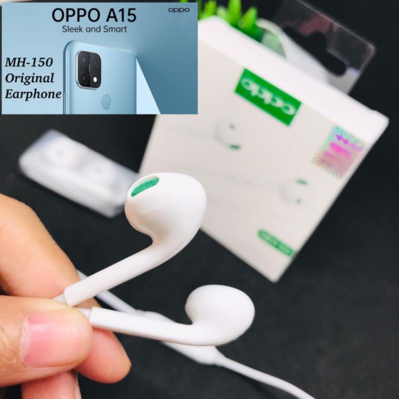 Headset Oppo MH150 Original Jack 3.5mm