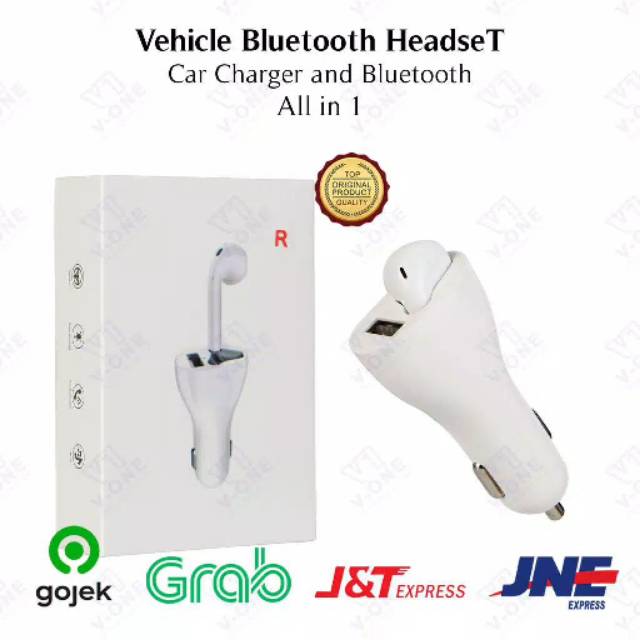 Charger plus Earphone Bluetooth Wireless 2 in 1