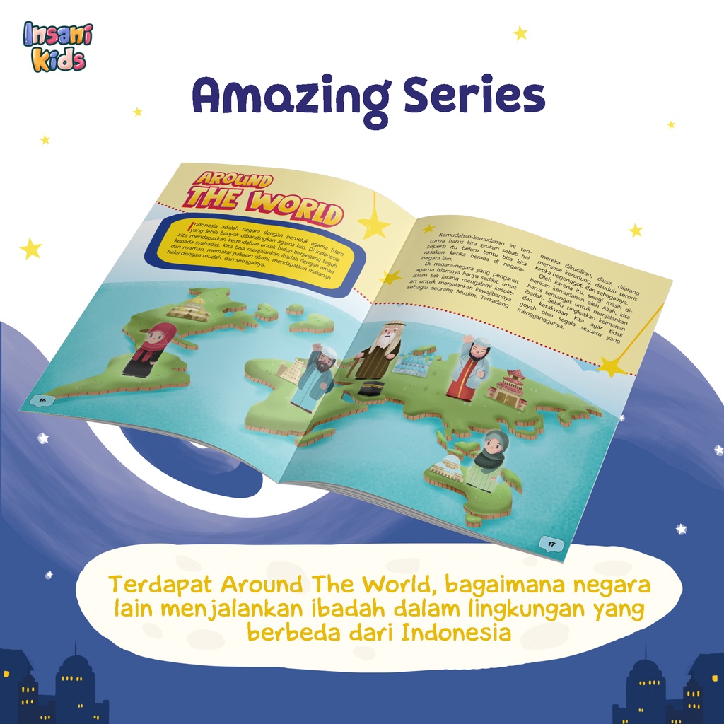 Buku 1 Set Seri Amazing - Gema Insani 100% Original