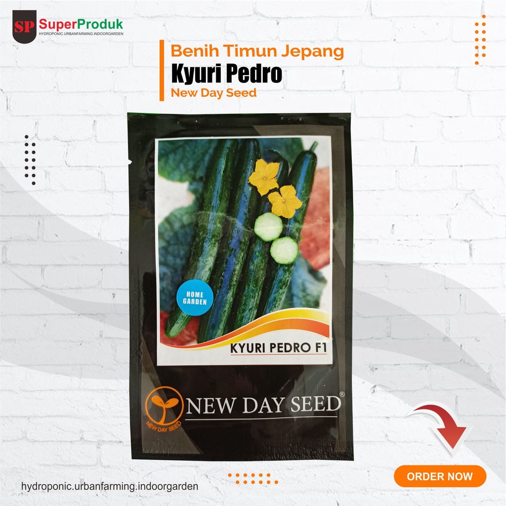 Benih Timun Jepang Kyuri Pedro  NDS New Day Seed