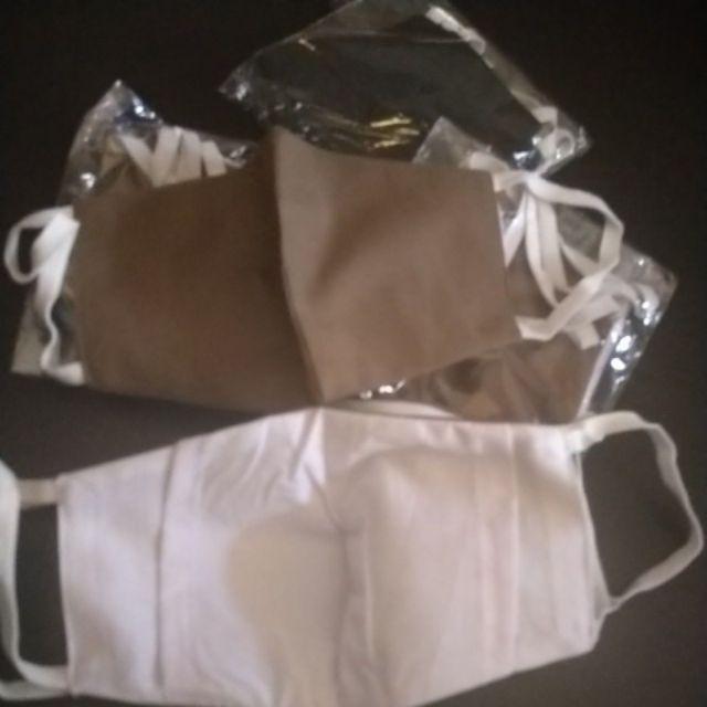 Masker Kain 3 Ply Dengan Kantong Filter Tissue