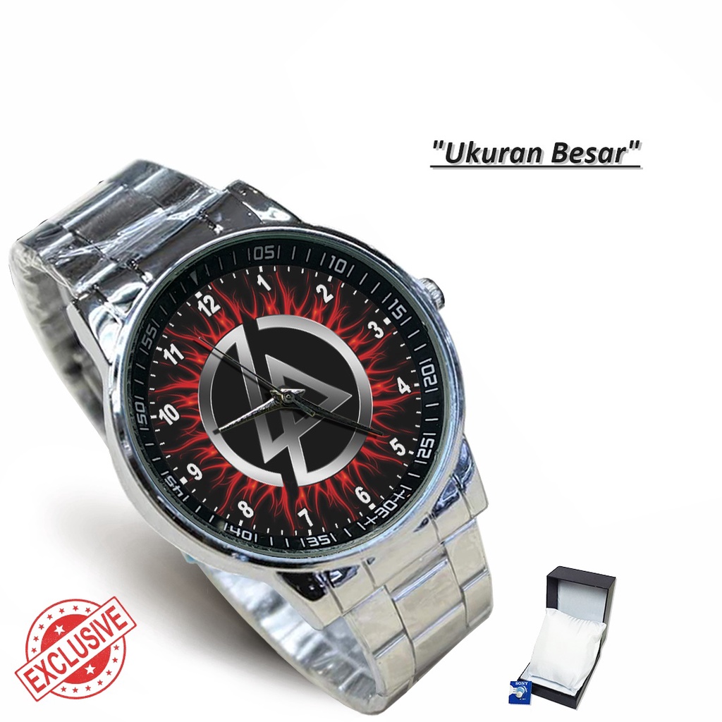 Jam Tangan Rantai Couple L.P LINKIN PARK (Awesome)