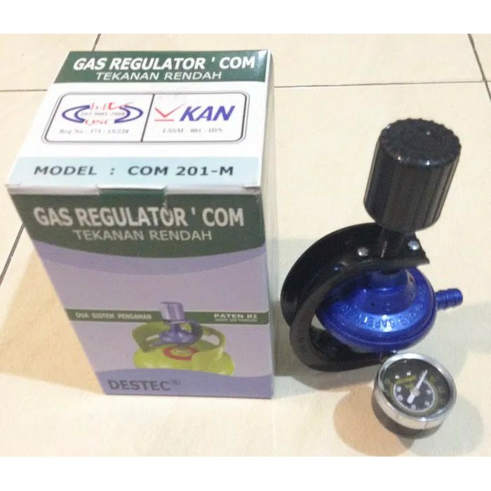 Regulator tekanan rendah model Com 201-M Regulator Gas