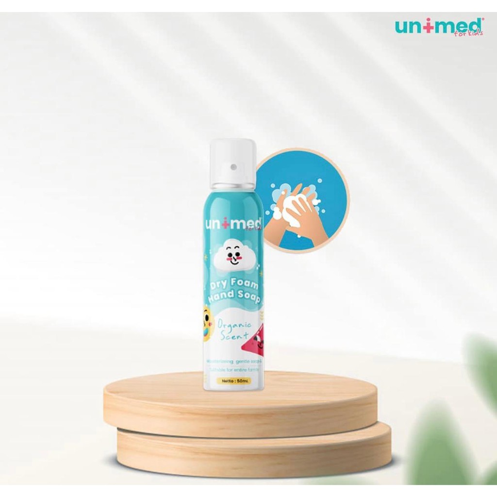 Unimed Kids - Dry Foam Hand Soap 50ml