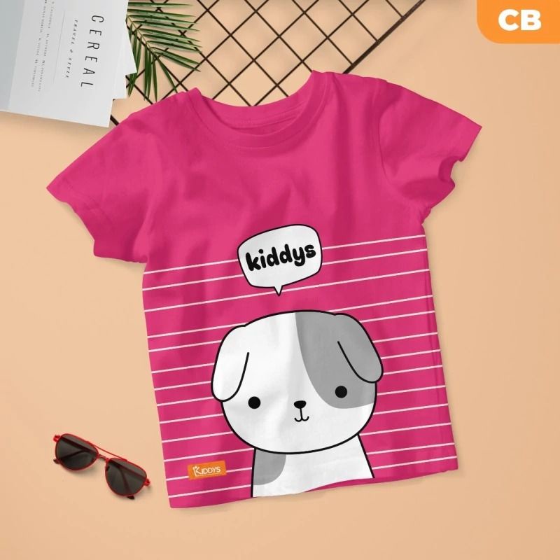 Baju Anak Laki-Laki dan Perempuan Kiddys Pink Fanta