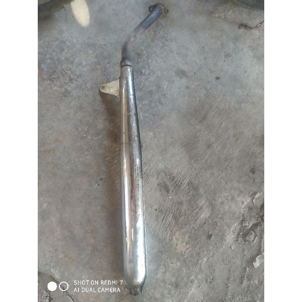 knalpot Yamaha robot / knalpot Yamaha super deluxe / knalpot Yamaha v80 v75