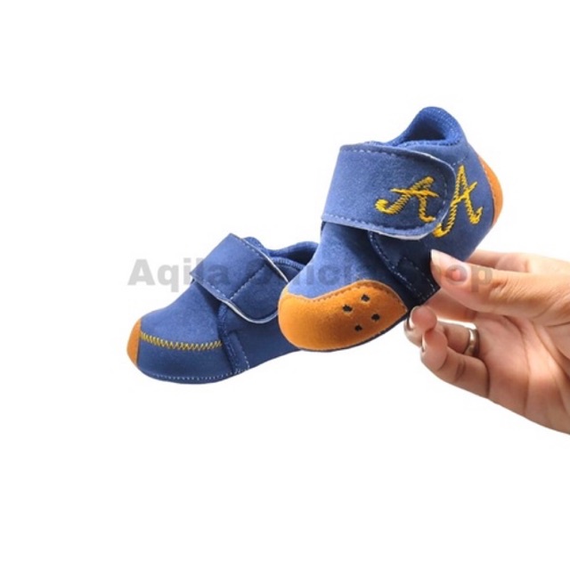 Sepatu Bayi Prewalker laki laki 0 12 Bulan Murah / Sepatu Baby Laki Laki Dan Perempuan Terbaru - Amor by C