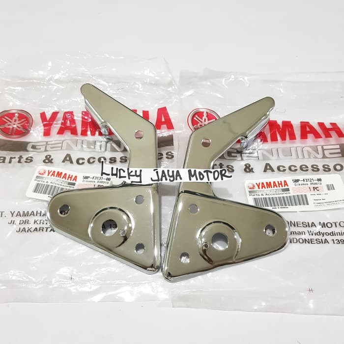 Kuping breket lampu Rx king Rxking new Scorpio 5BP kiri kanan-3