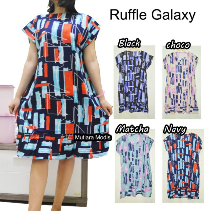 Daster ruffle murah rayon daster viral kekinian