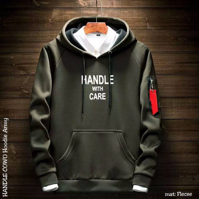 Hoodie Pria Handle Hoodie Sweater Ori Pria