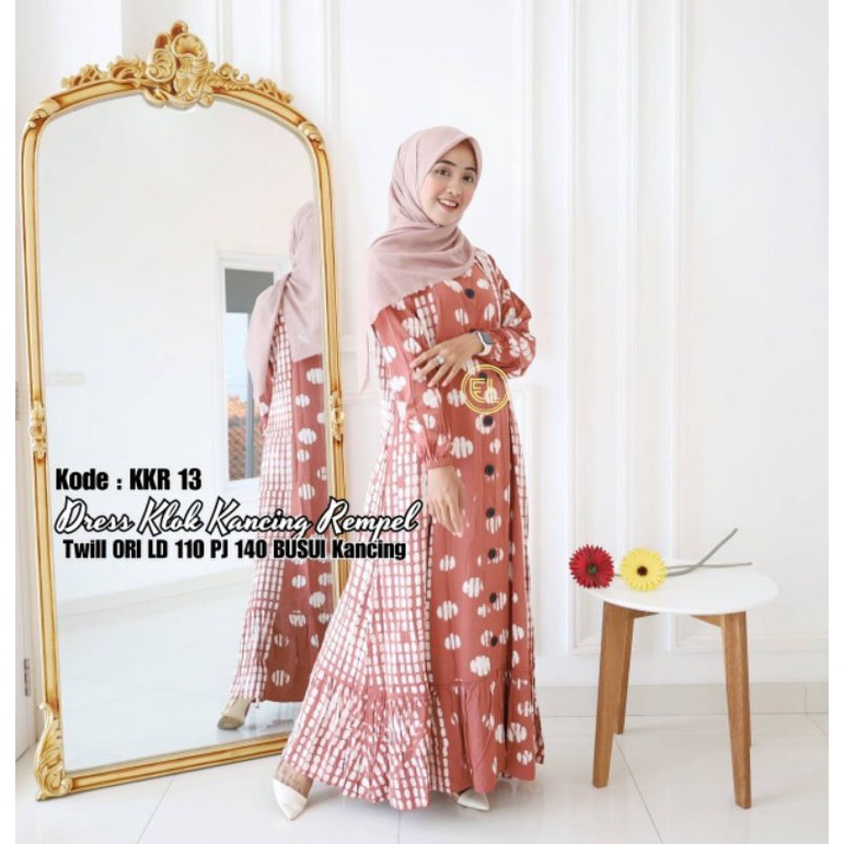 gamis elzhaf KKR 13 twill ori semarang
