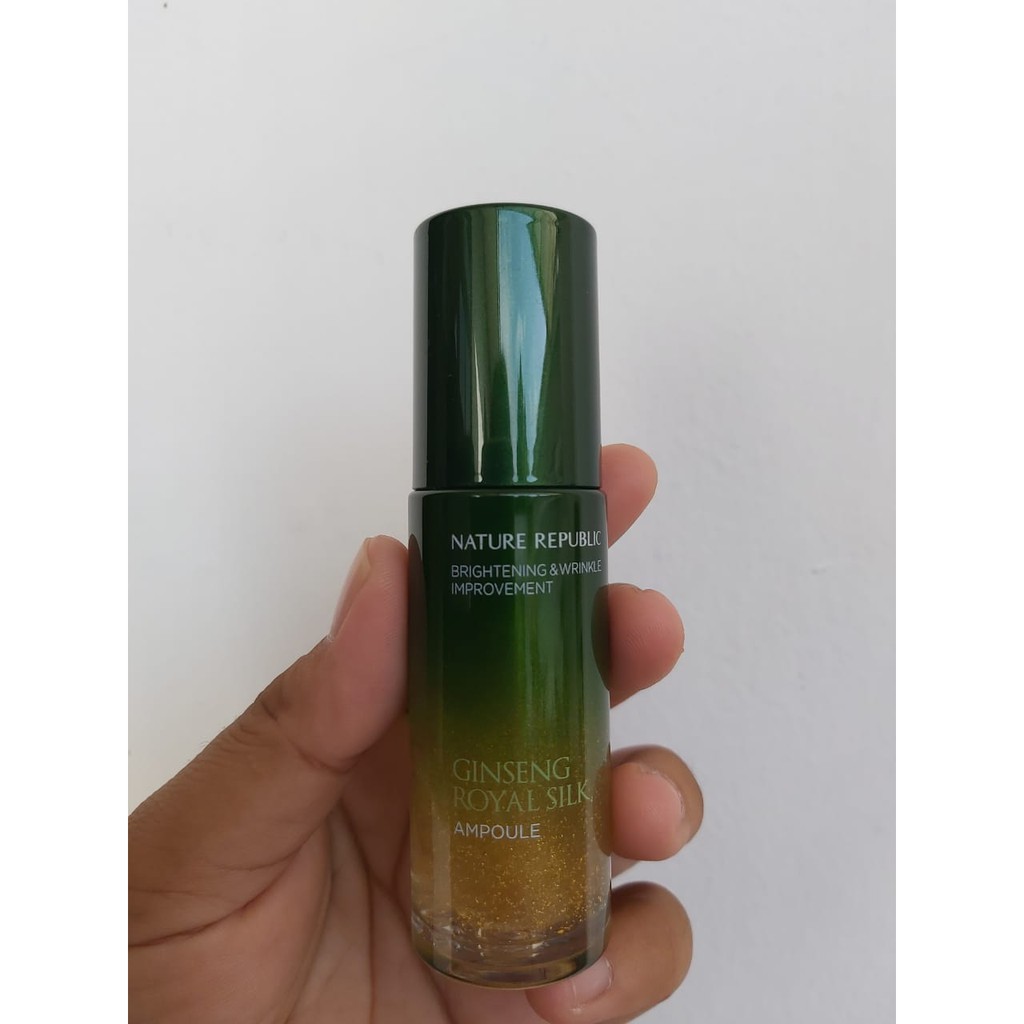 [FREE Sheet Mask] NATURE REPUBLIC Ginseng Royal Silk Ampoule