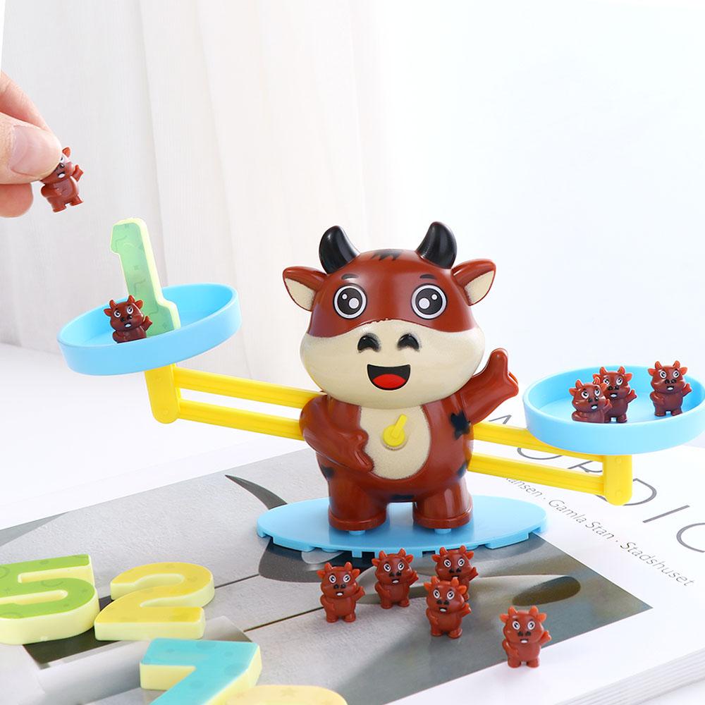 Mxbeauty Mainan Edukasi Matematika Mainan Anak Bahan Mengajar Digital Board Game Mainan Edukasi Kartun Hewan Mainan Matematika