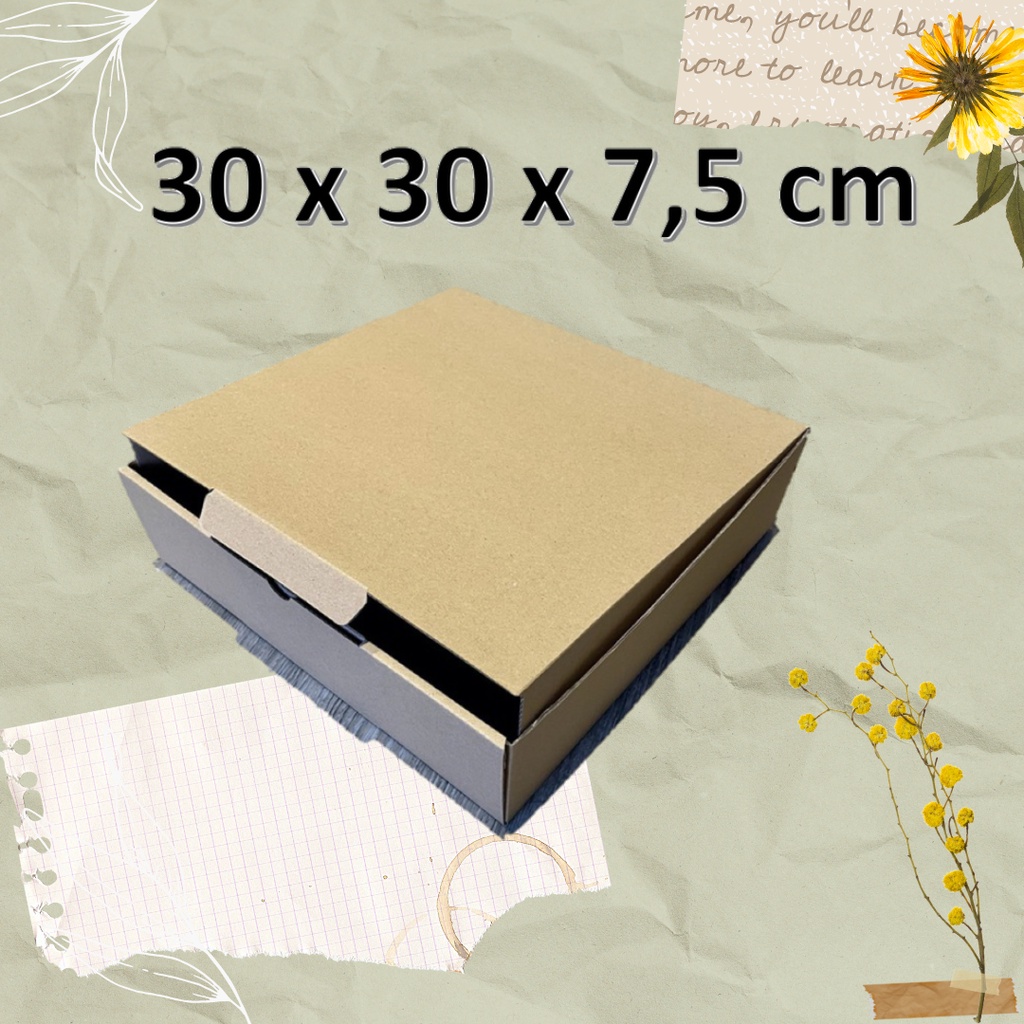 

Kardus 30x30x7,5 BOX (MIN ORDER 3 PCS) GIFTBOX DIE CUT GROSIR untuk pigura 10R