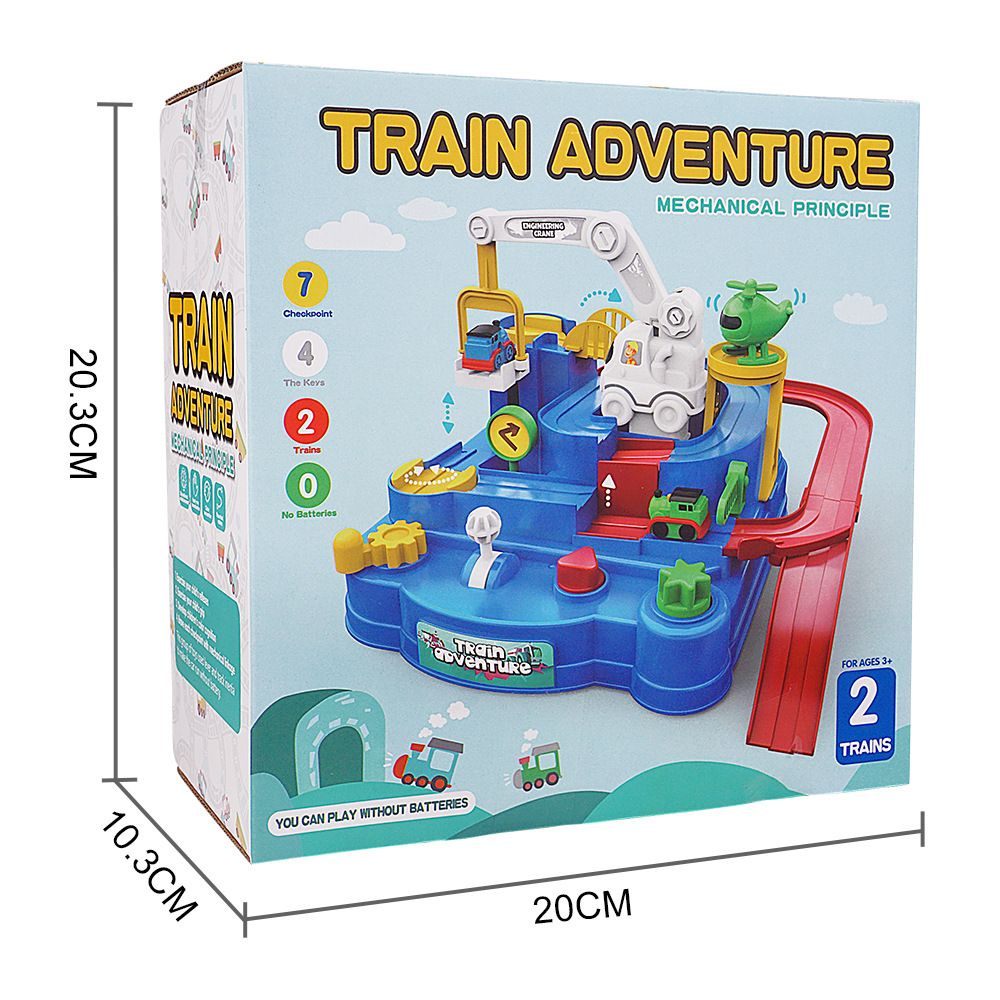 Mainan Anak Car Adventure Brain Game Parking Lot Car Track Big Car Adventure Mainan Anak