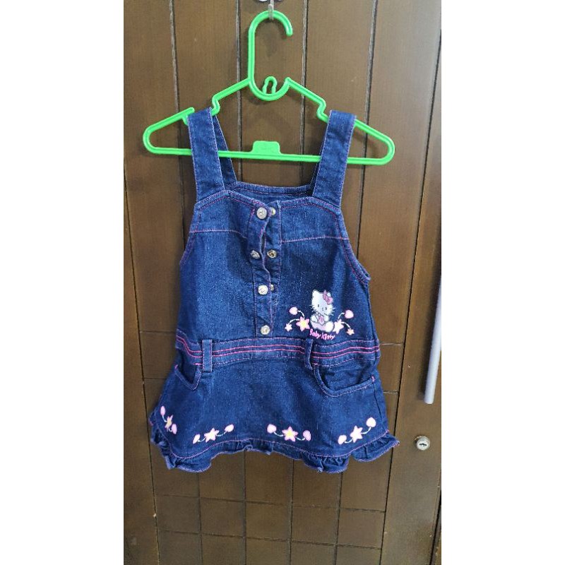 overall hello kitty preloved