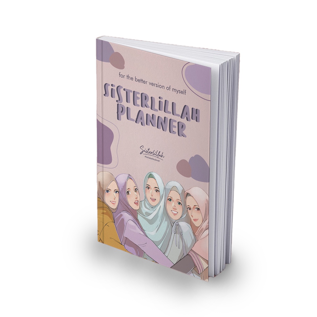 

TELADAN BOOK - Sisterlillah Planner / NOTEBOOK / BUKU CATATAN LUCU