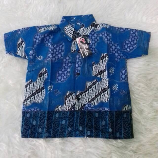 Kemeja anak motif parang usia 0-15th