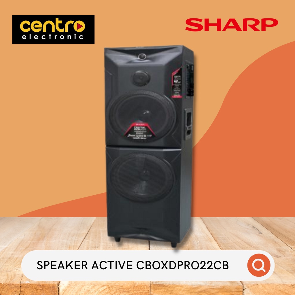SHARP BE ORIGINAL ACTIVE SPEAKER CBOXDPRO22CB / CBOX DPRO 22CB