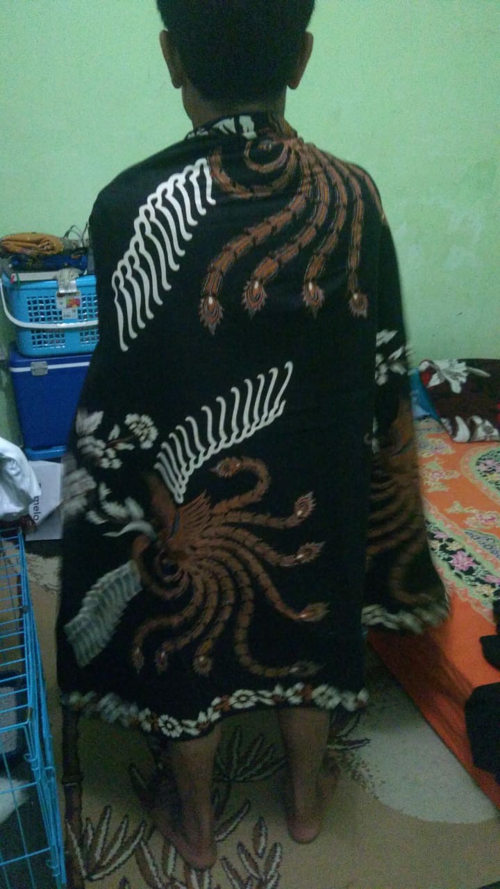 (best Seller) Kain Batik Solo Motif Parang Burung Phoenix