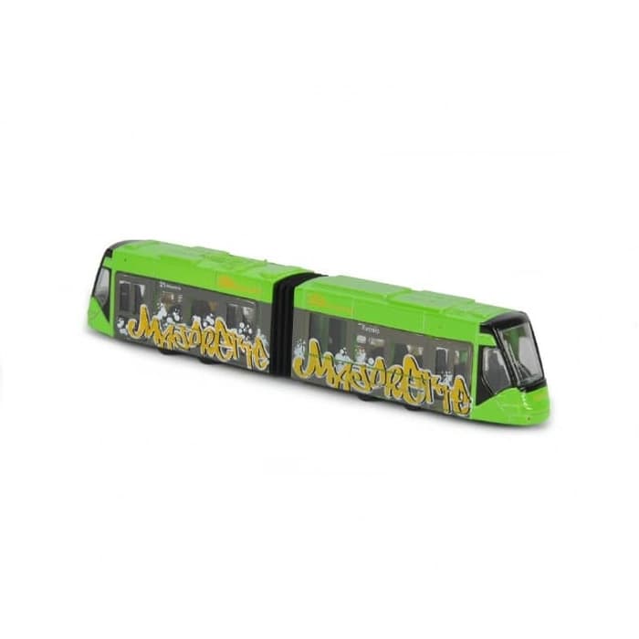 Majorette Transporter 1:100 Siemens Avenio Tram, Hijau