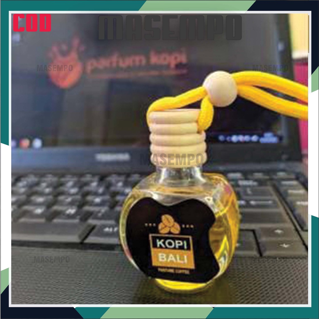 PARFUM KOPI BALI BOTOL APEL BLACK COFFE PEWANGI MOBIL RUANGAN