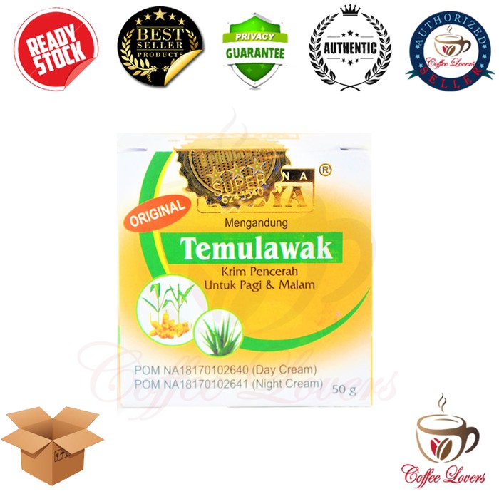 

Cream/Krim Muka LEVIANA WIDYA TEMULAWAK Krim Pagi dan Malam