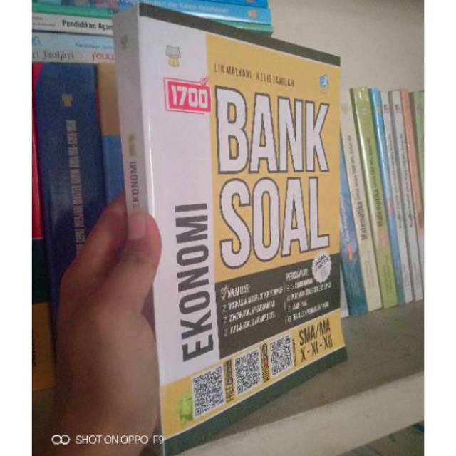 BUKU 1700 PLUS BANK SOAL EKONOMI SMA MA / BUKU SOAL EKONOMI / BUKU SOAL AKM EKONOMI SMA