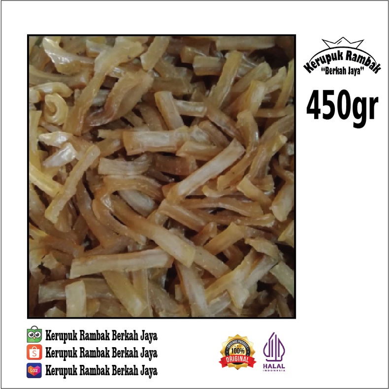 

Kerupuk Rambak Tapioka Mentah | Kerupuk Tapioka Mentah | 450gr