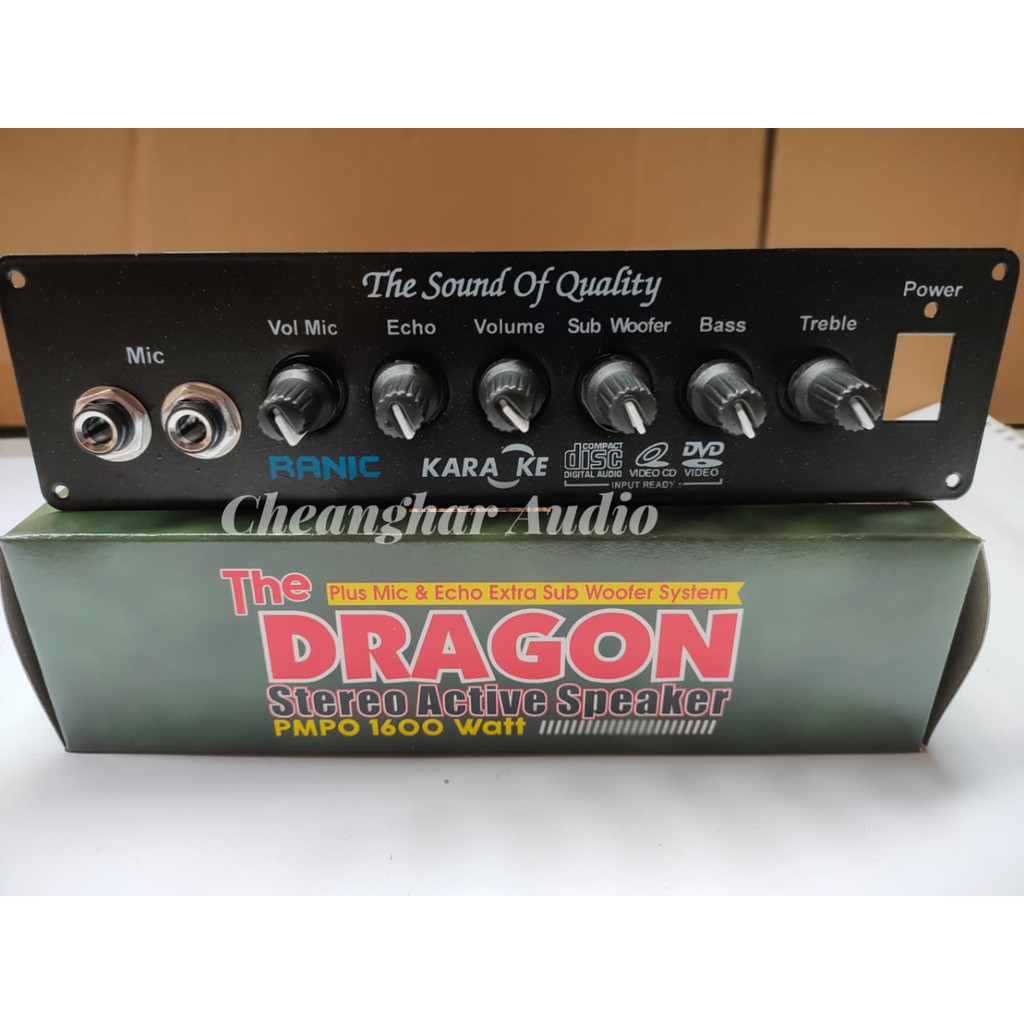 Kit Aktif Speaker  Dragon  Mic Echo Subwoofer