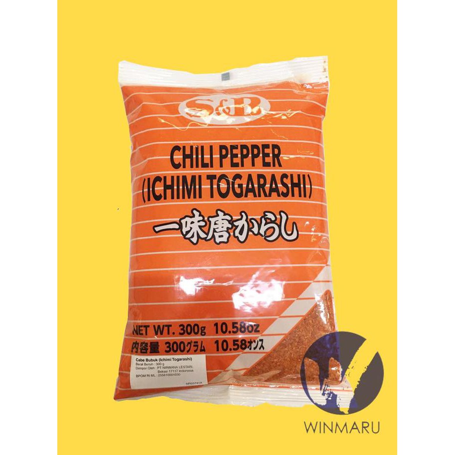 

S&B Ichimi Togarashi - Cabe Bubuk - 300Gr