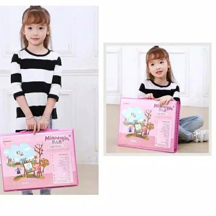 

Terbaik..!! Alat Lukis Set 208pcs Crayon Oil Pencil Warna Cat Air Anak Mewarnai Set Alat Lukis Anak Crayon Anak Terjamin