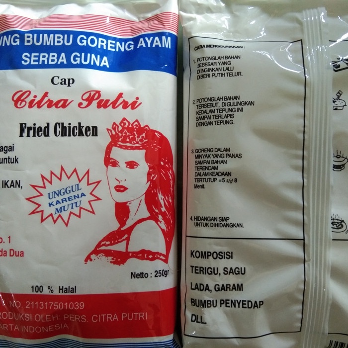 

SALE tepung bumbu citra putri 250gr