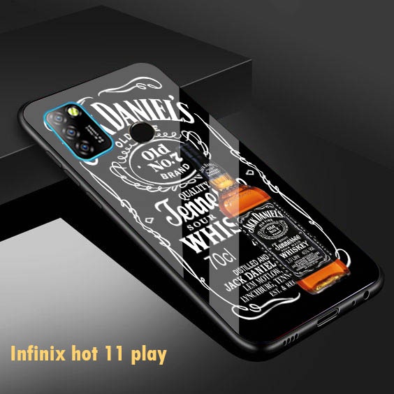 (S05) Softcase Kaca INFINIX HOT 11 PLAY - casing handphone - INFINIX HOT 11 PLAY - pelindung handphone - INFINIX HOT 11 PLAY