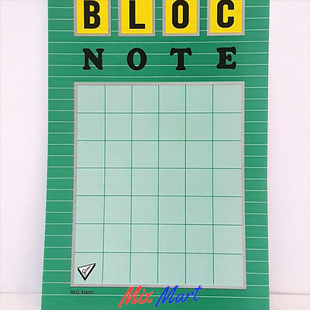 

Block Notes KNI Sedang / tanggung buku catatan memo