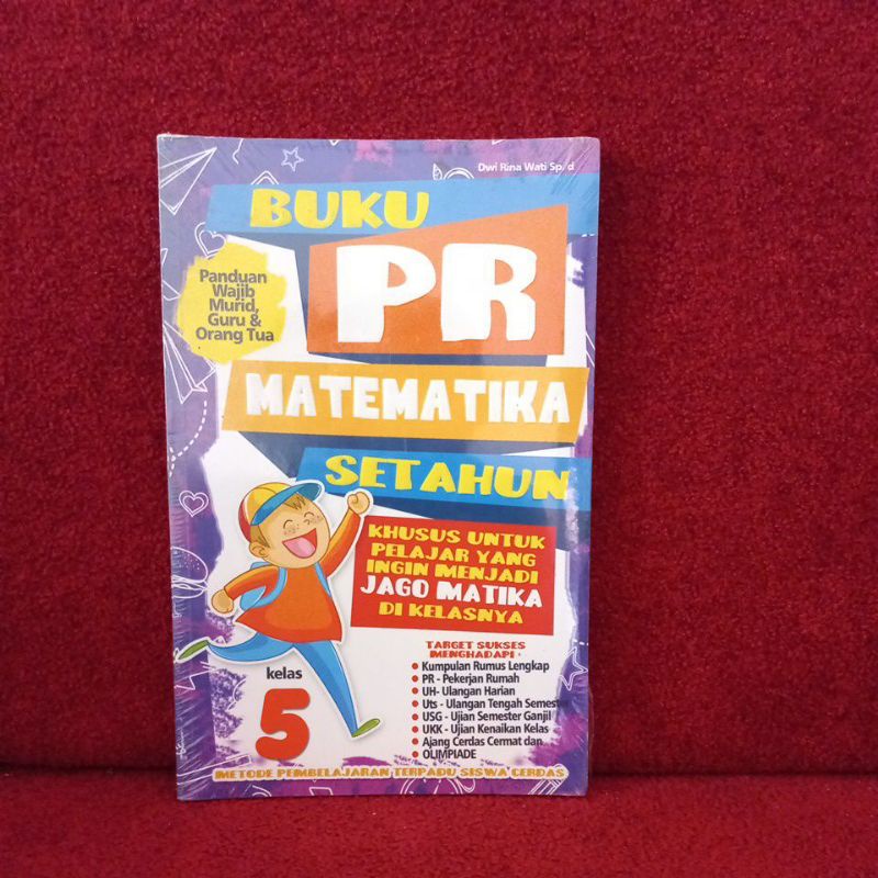 Buku Bimbel - Buku PR Matematika Setahun (SD Kelas 5)