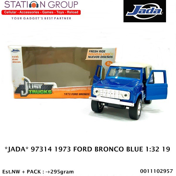 JADA 97314 1973 FORD BRONCO BLUE 1-32 19