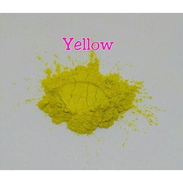 

5g Natural Mica Powder Yellow