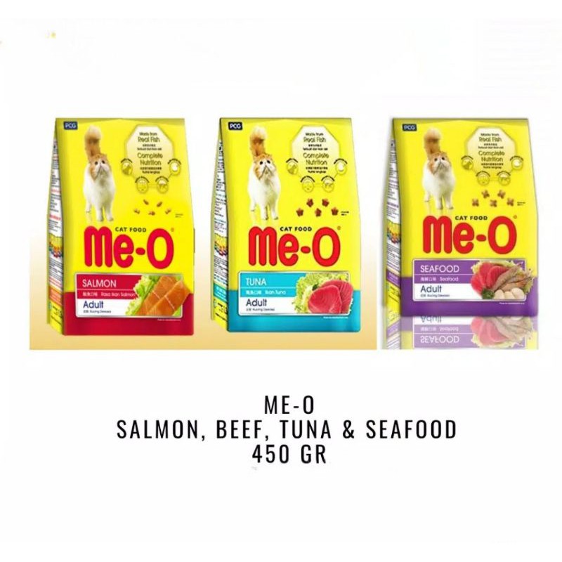 

MEO ADULT RASA SALMON, RASA BEEF & VEG, RASA TUNA, RASA SEAFOOD - 450GR