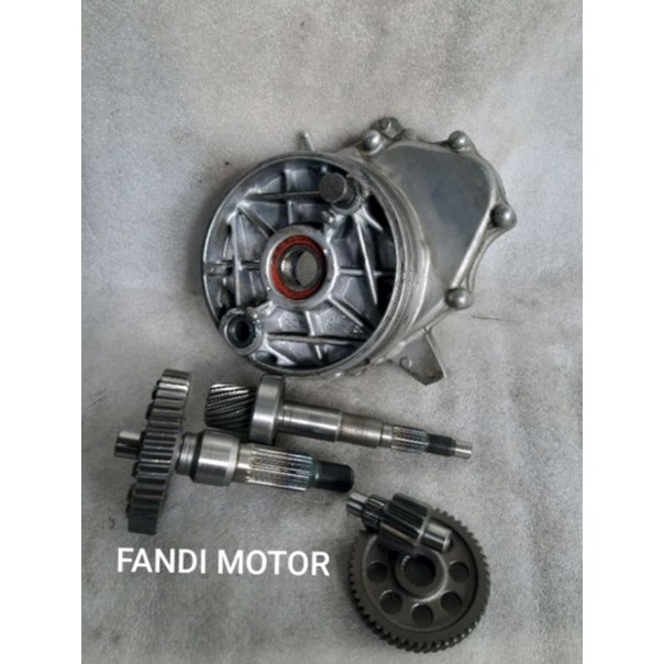 GEAR RASIO GEARBOX GARDAN BEAT FI SCOOPY SPACY DOUBLE STARTER KASAR NON ESP 2013 2014
